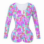 Load image into Gallery viewer, Long Sleeve Deep V Neck Bodysuit
