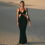 Load image into Gallery viewer, Spaghetti Strap Sexy Backless Maxi Dresses
