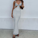 Load image into Gallery viewer, Spaghetti Strap Sexy Backless Maxi Dresses
