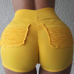 Load image into Gallery viewer, High Waist Solid Color Shorts
