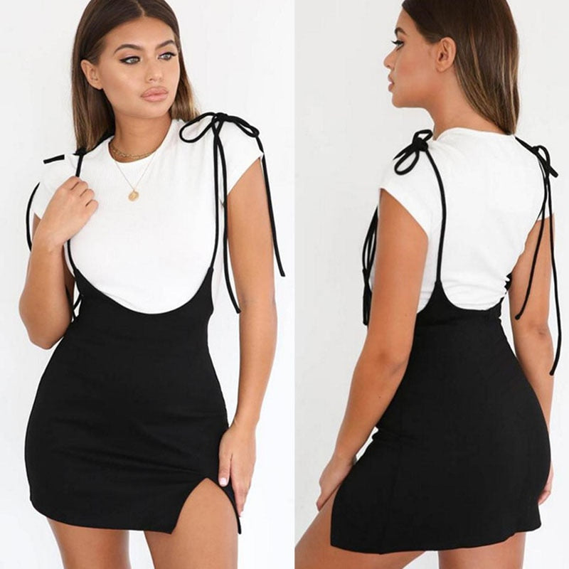 Casual Strapy Mini Dress