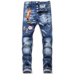 Load image into Gallery viewer, American Style  Denim Trousers
