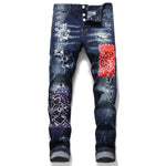 Load image into Gallery viewer, American Style  Denim Trousers
