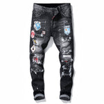 Load image into Gallery viewer, American Style  Denim Trousers
