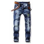 Load image into Gallery viewer, American Style  Denim Trousers
