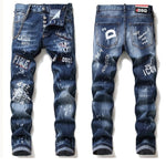 Load image into Gallery viewer, American Style  Denim Trousers
