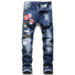 Load image into Gallery viewer, American Style  Denim Trousers
