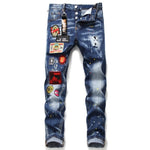 Load image into Gallery viewer, American Style  Denim Trousers
